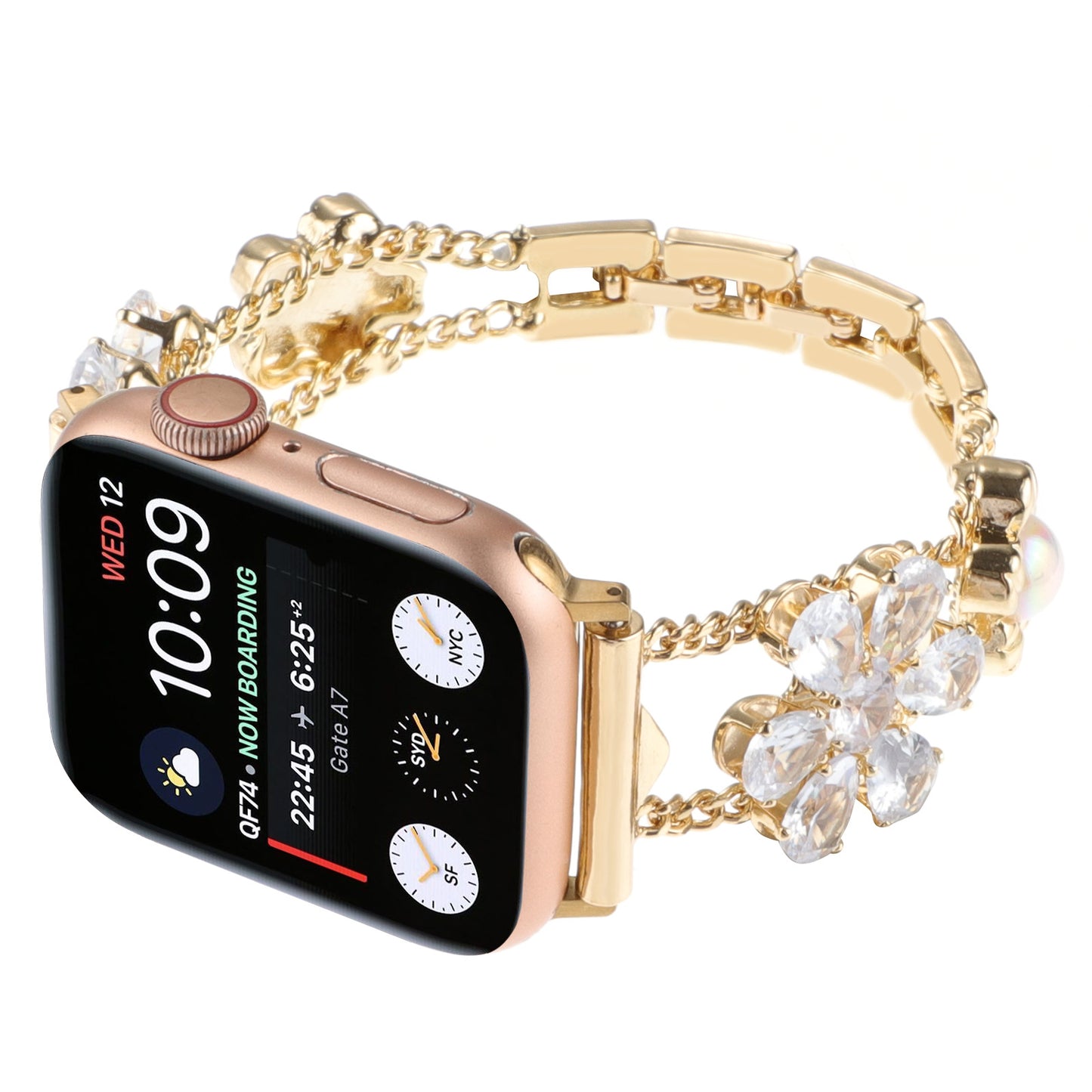 Apple Watch Armband I "Pearl Flower"